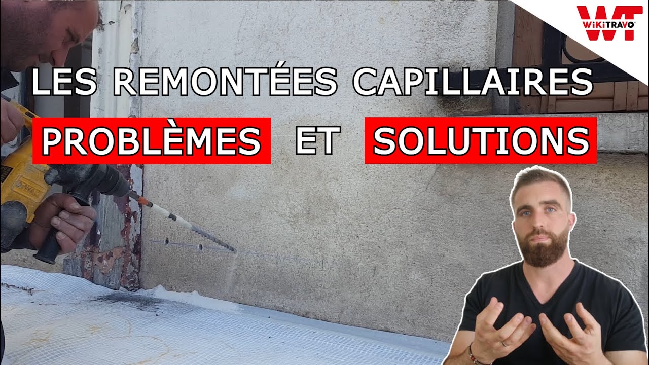 Problèmes et solutions remontées capillaires Turone Façades