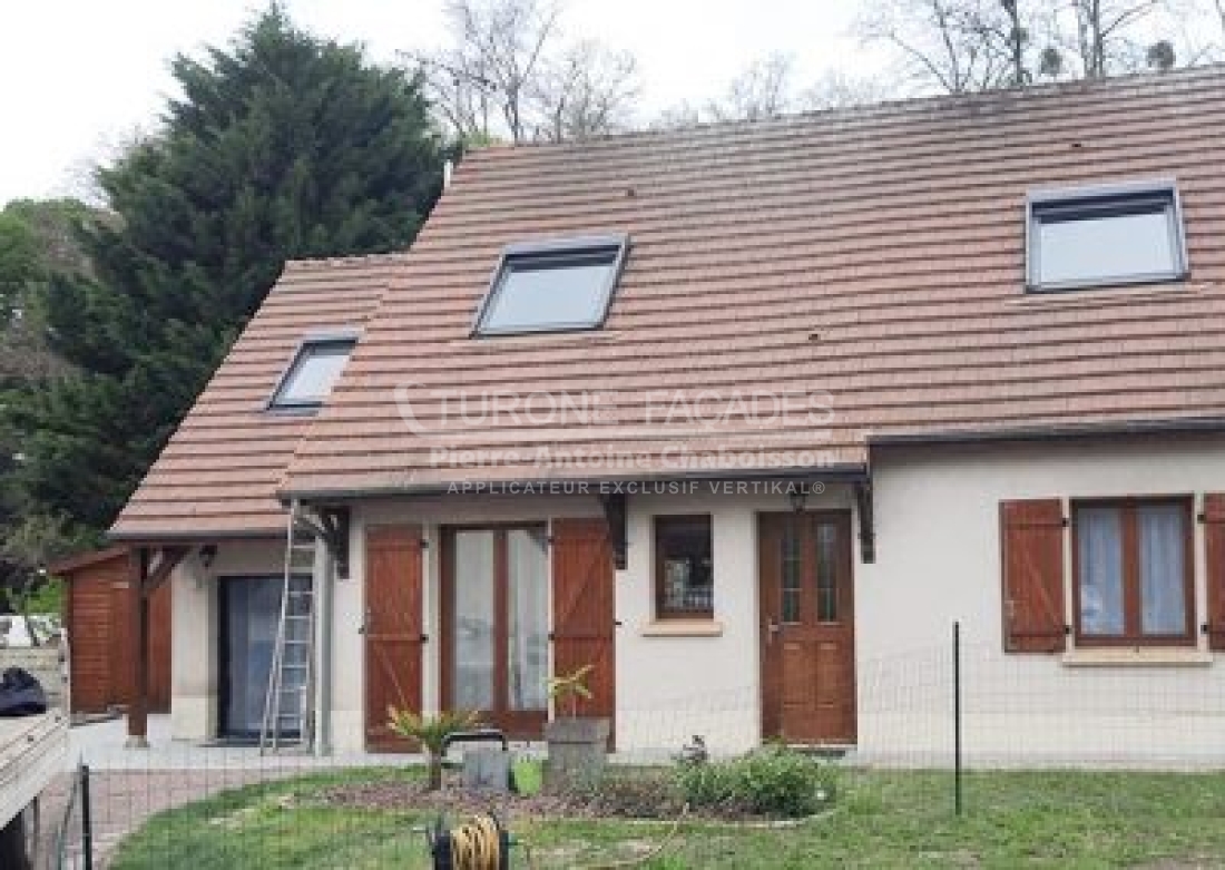 Ravalement de façades d'une maison à Saint-Cyr-sur-Loire, 37214, Indre-et-Loire