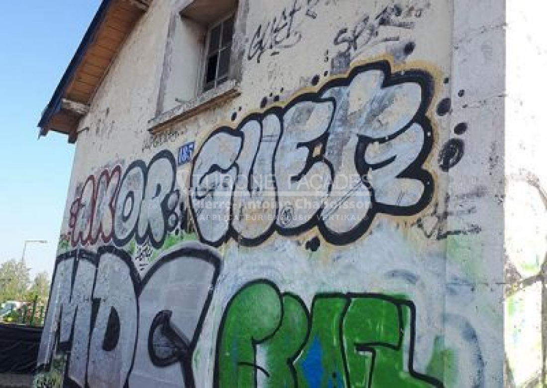 Nettoyage de façade d'une maison à Joué-les-Tours, 37122, Indre-et-Loire