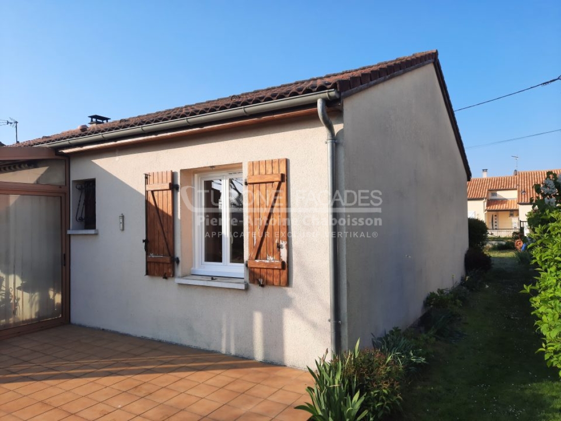 Façadier d'une maison à Loches, 37600, Indre-et-Loire